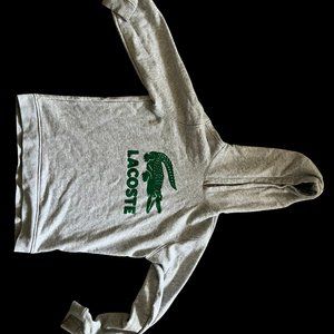 Gray kids (boys) Lacroste hoodie size 12